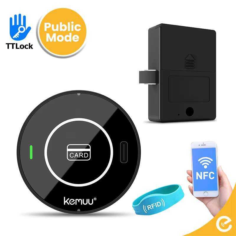 Ttlock App Rfid Door Lock System Nfc Magnetic Card Locks with Public ...