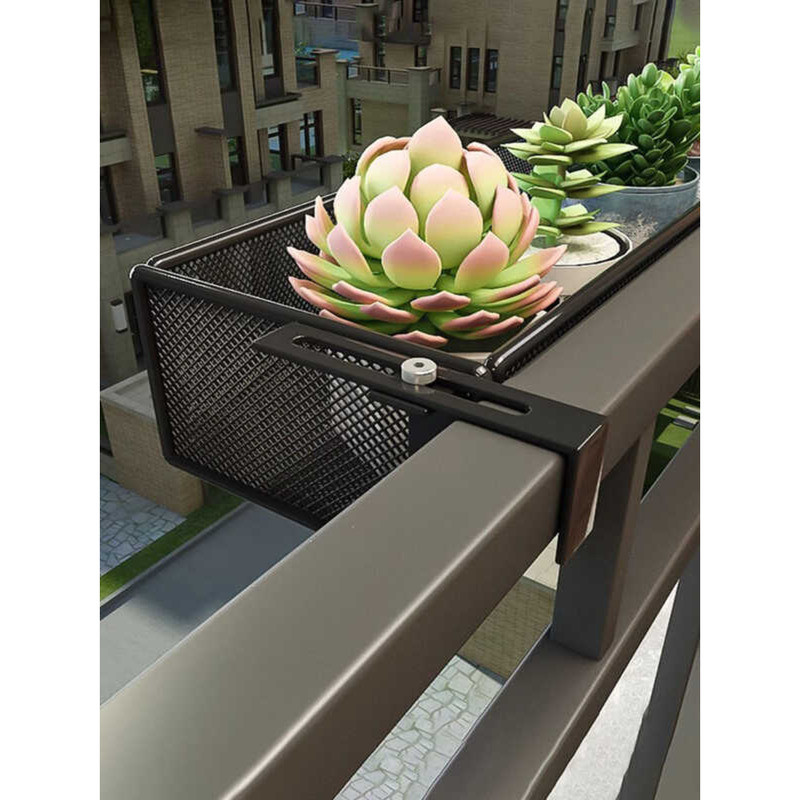 Modern Simplicity Metal Plant Stand Window Sill Rack Balcony Outdoor ...