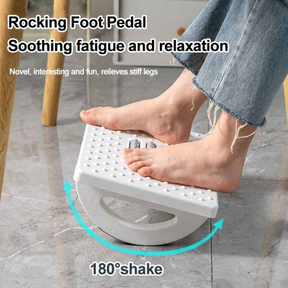 Adjustable Angle Footrest for Office Foot Rest Stool Shake Footrest ...