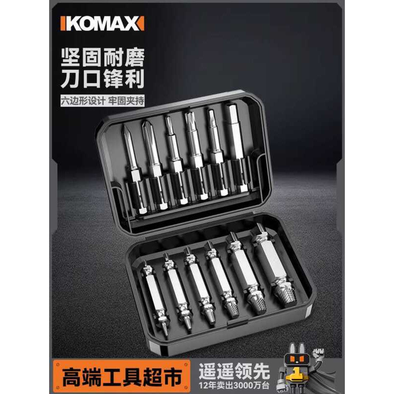 Komax Short Head Screw Removal Tool Reverse Sliding Broken Thread ...