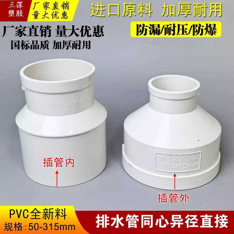 PVC Core Insert Concentric Big and Small End Sewer Pipe Direct 50110 ...