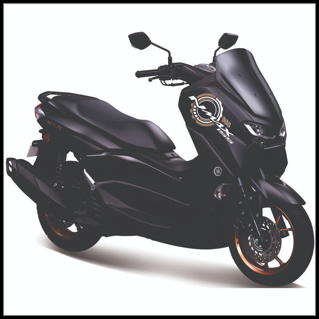 NMAX SIDE FAIRINGS DECALS , NMAX 155 v1 v2 v2.1 STICKER DECALS , YAMAHA ...