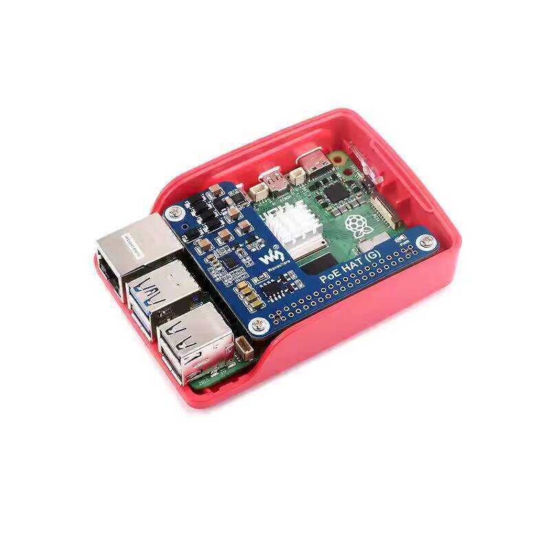 POE Ethernet Expansion Board Raspberry Pi 5 RJ45 Network Port Power ...