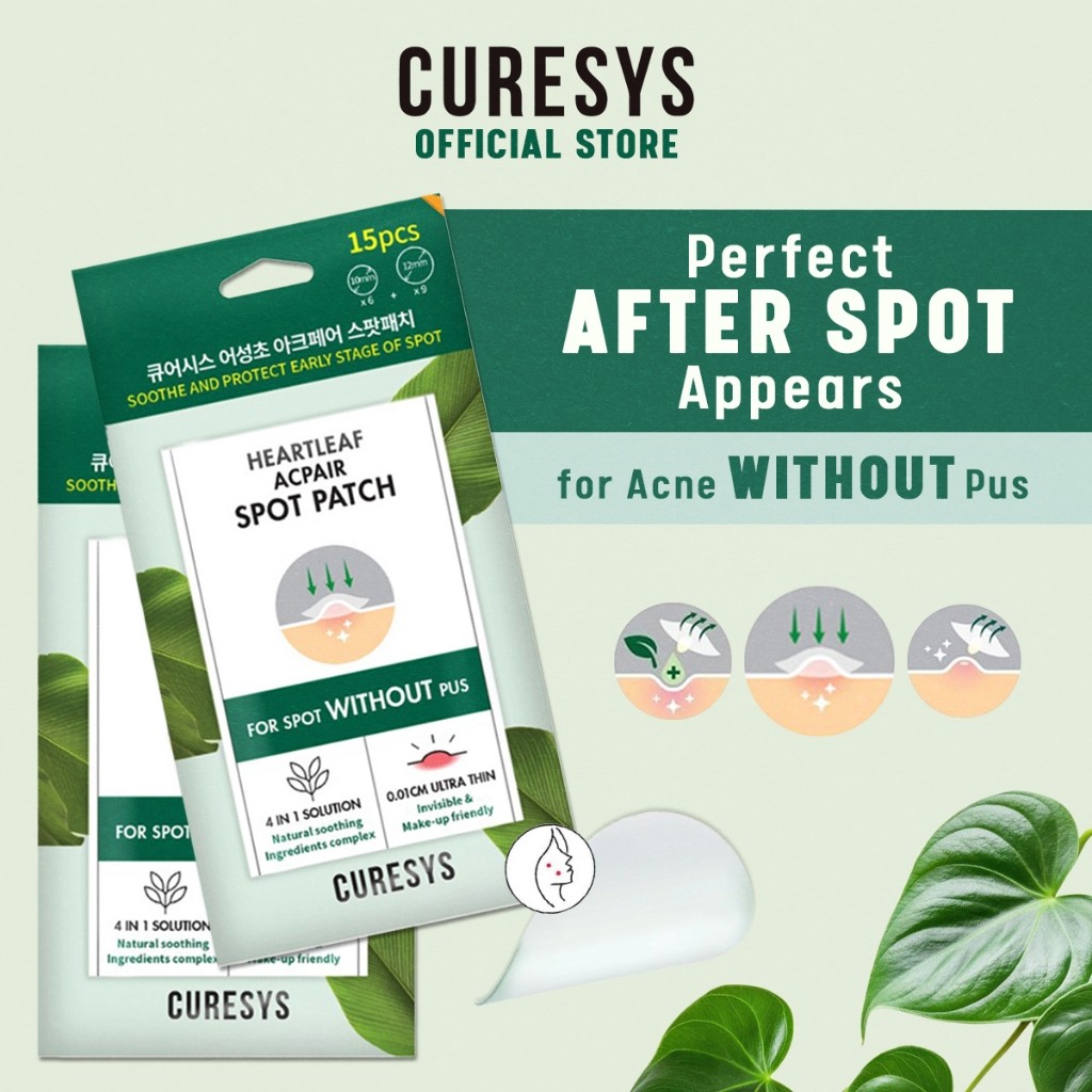 Curesys Pimple Patch (All Stages of Pimple) | Shopee Philippines