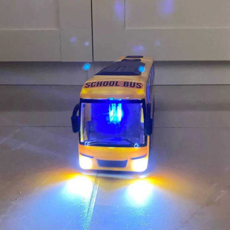 R Kid Rc Large Electric Bus Radio Controlled Car Tour School Bus Model ...