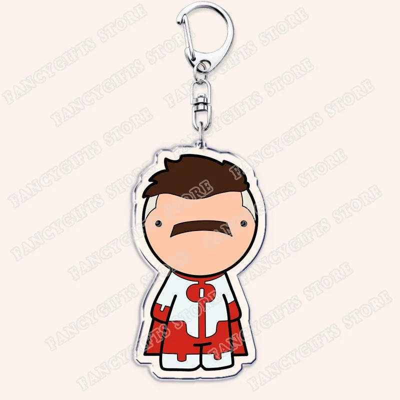Trending Adult Animated Superhero Invincible Keychains for Accessories ...