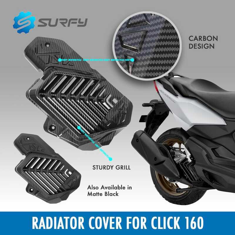 Honda Click Radiator Cover Carbon Fiber From Thailand | Shopee Philippines