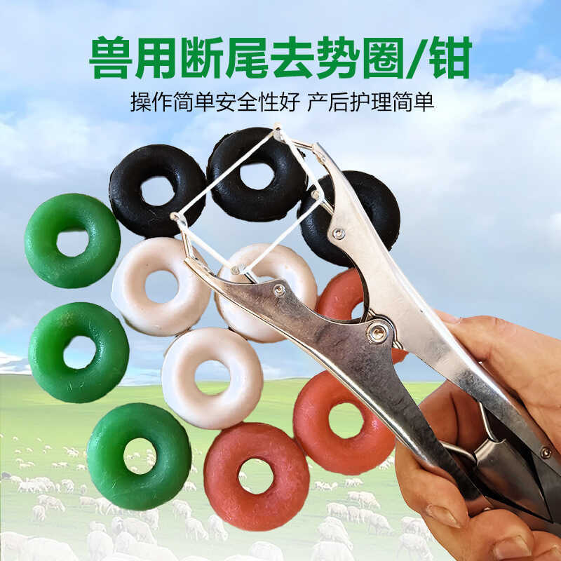 Sheep Castration Ring, Lamb Tail Clamp, Rubber Ring, Castration Ring ...