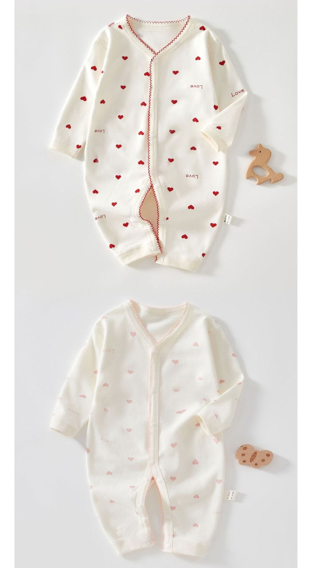 Infant Clothes Four Seasons Jumpsuit Spring Autumn Baby Newborn Pure ...