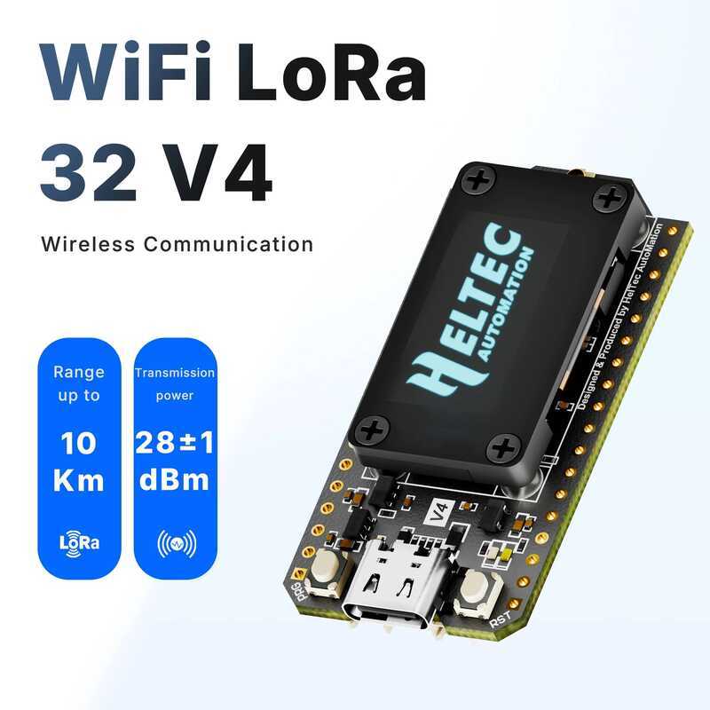 Wifi Heltec Lora 32 V4 Meshtastic Mesh Network Arduino Dev-Board ...