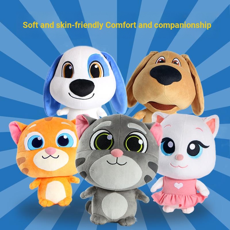 a Talking Tom Cat Family Authorized Children Plush Doll Gift Without