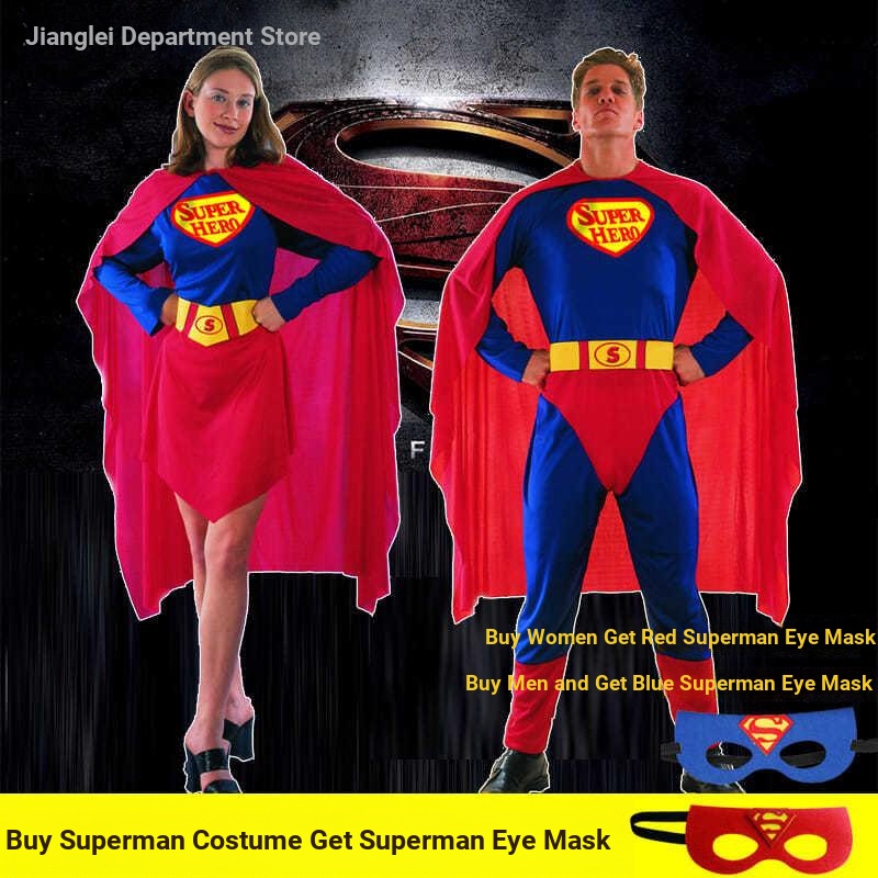 Halloween cos adult film and television hero performance clothes one ...