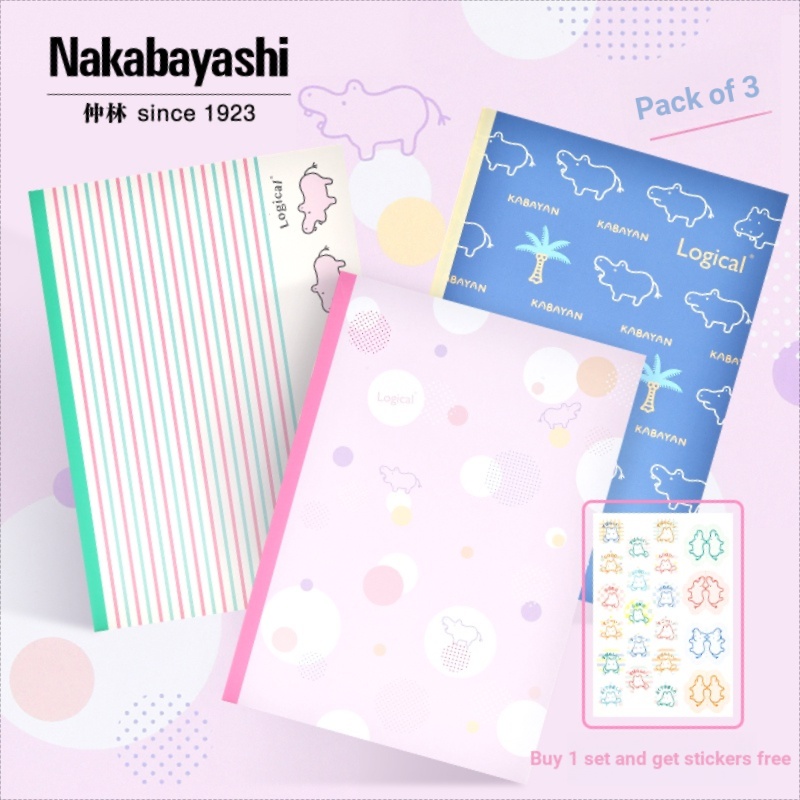 Nakabayashi Nakabayashi Japan Imported Notebook b5 Notebook Hippo ...