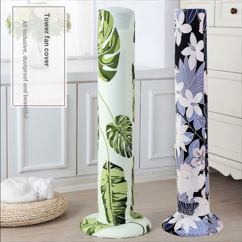 Fan Storage Cover AllInclusive Elastic Cloth Tower Fan Cover Tower