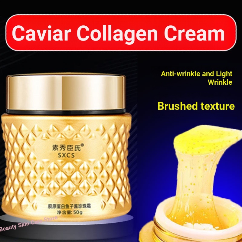 Tik Tok Caviar Collagen AntiWrinkle Cream Collagen Cream Small Molecule Collagen Pure Raw