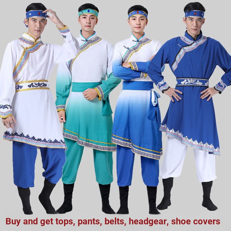 Mongolian Dance Costume Mongolian Costume Adult Chopsticks Dance Modern