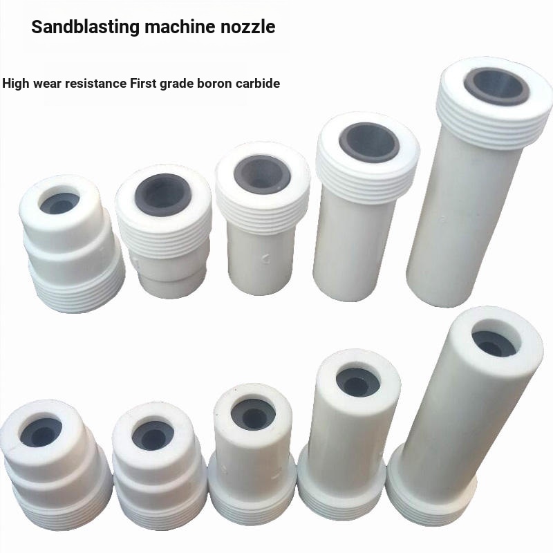 Hand Automatic Sandblasting Machine Sandblasting Gun Head Nozzle