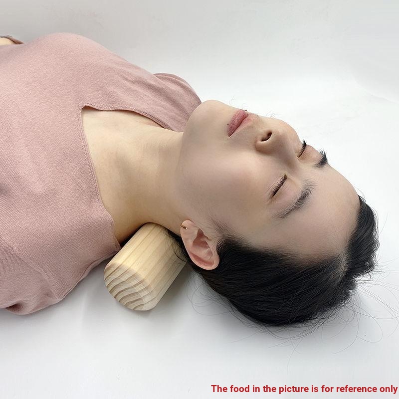 Cervical Spine Pillow Wooden Pillow Solid Wood Correction Hard Pillow