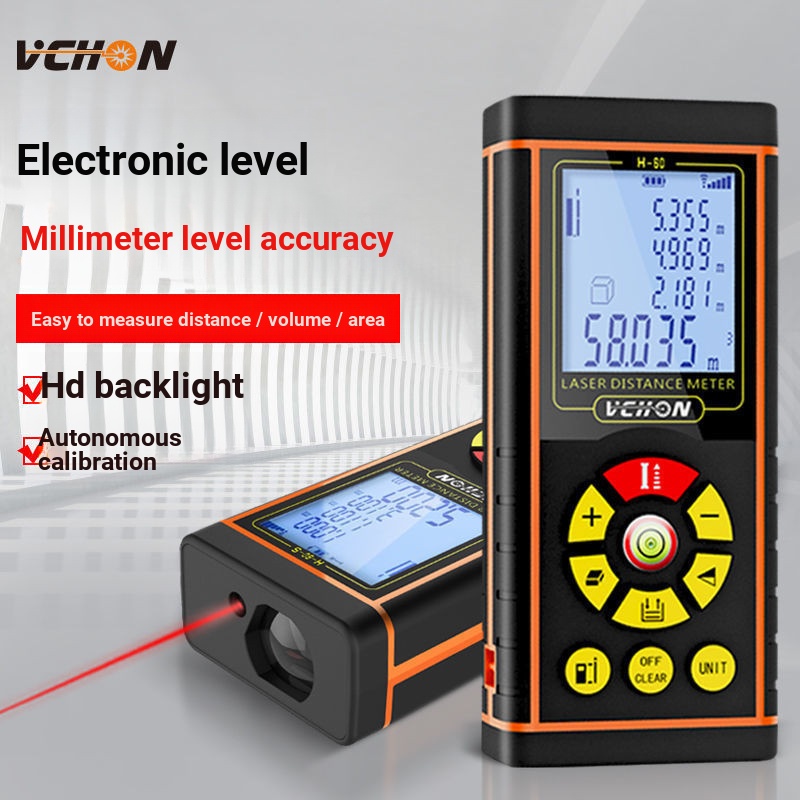 Laser Rangefinder High Precision Infrared Measuring Instrument Handheld ...