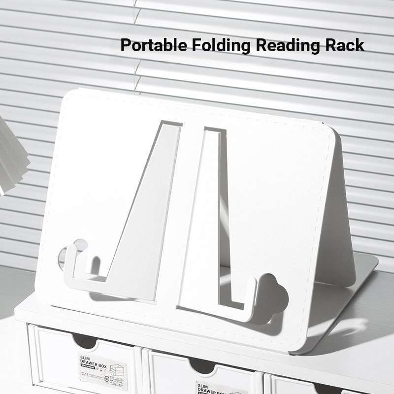 3hsw Portable Portable Foldable Reading Rack Student Desktop Bookstand ...