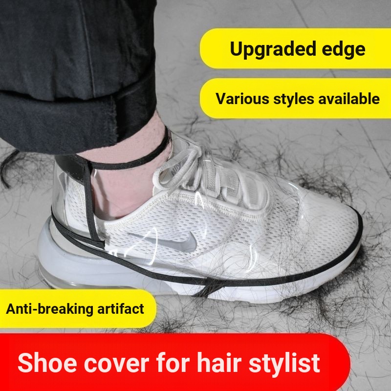Waterproof Shoe Cover Hairdresser Hairdressing Dedicated Handy Tool