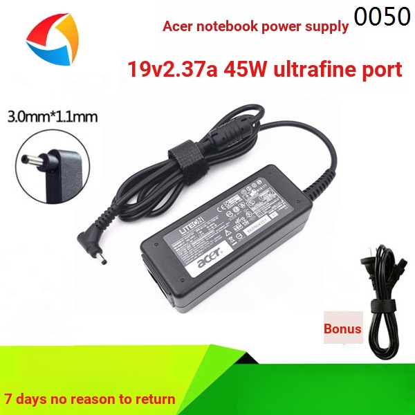 Connecteur D'alimentation DC Jack Pour Acer Aspire ES1-132, ES1-331, Etc. - Longueur Câble 7.5 Cm