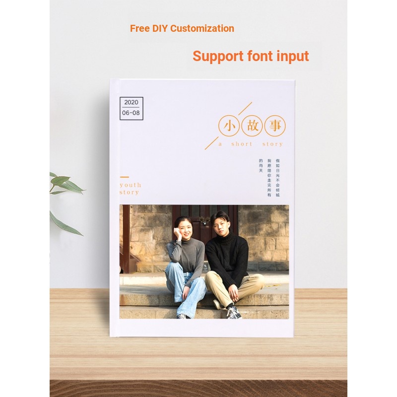 Customized Photo Book Photo Book Couple Homemade Commemorative Book