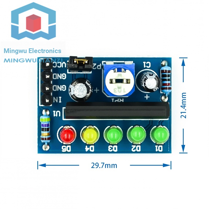 1542 > KA2284 Level Indicator Module Power Indicator Audio Level ...