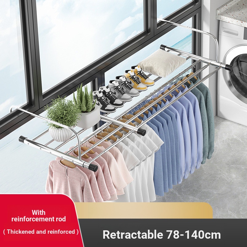 Balcony Clothes Drying Anti-theft Window Guardrail Window Outside ...