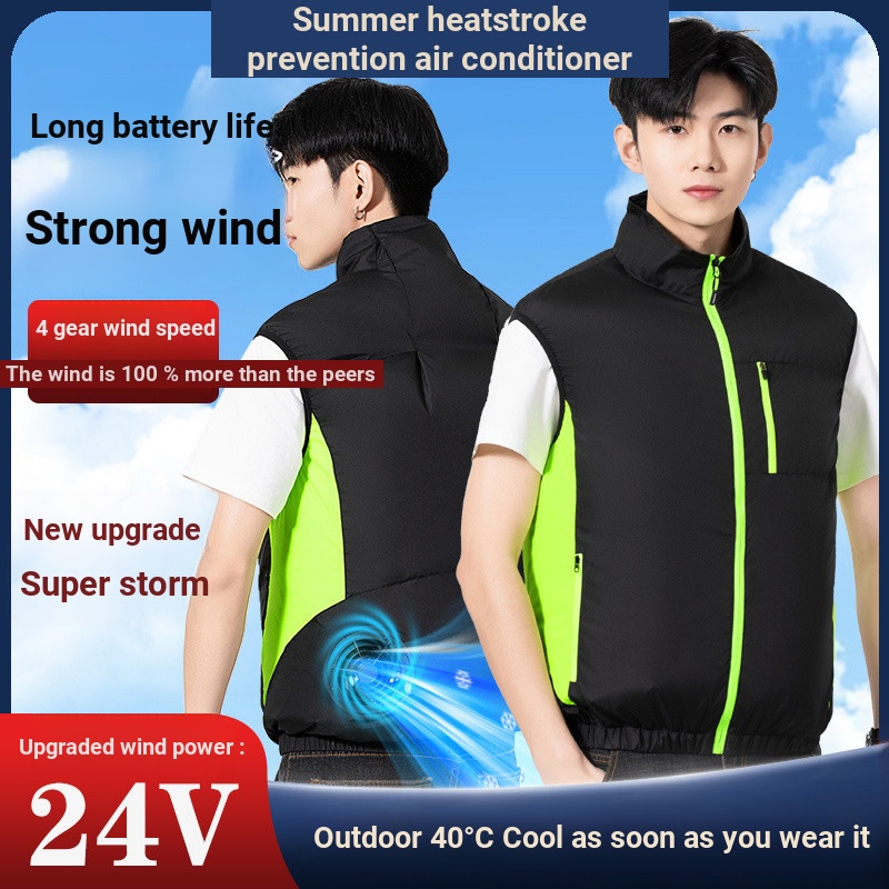 Summer Cooling Cooling Jacket Refrigeration Air Conditioning Clothes main image 1