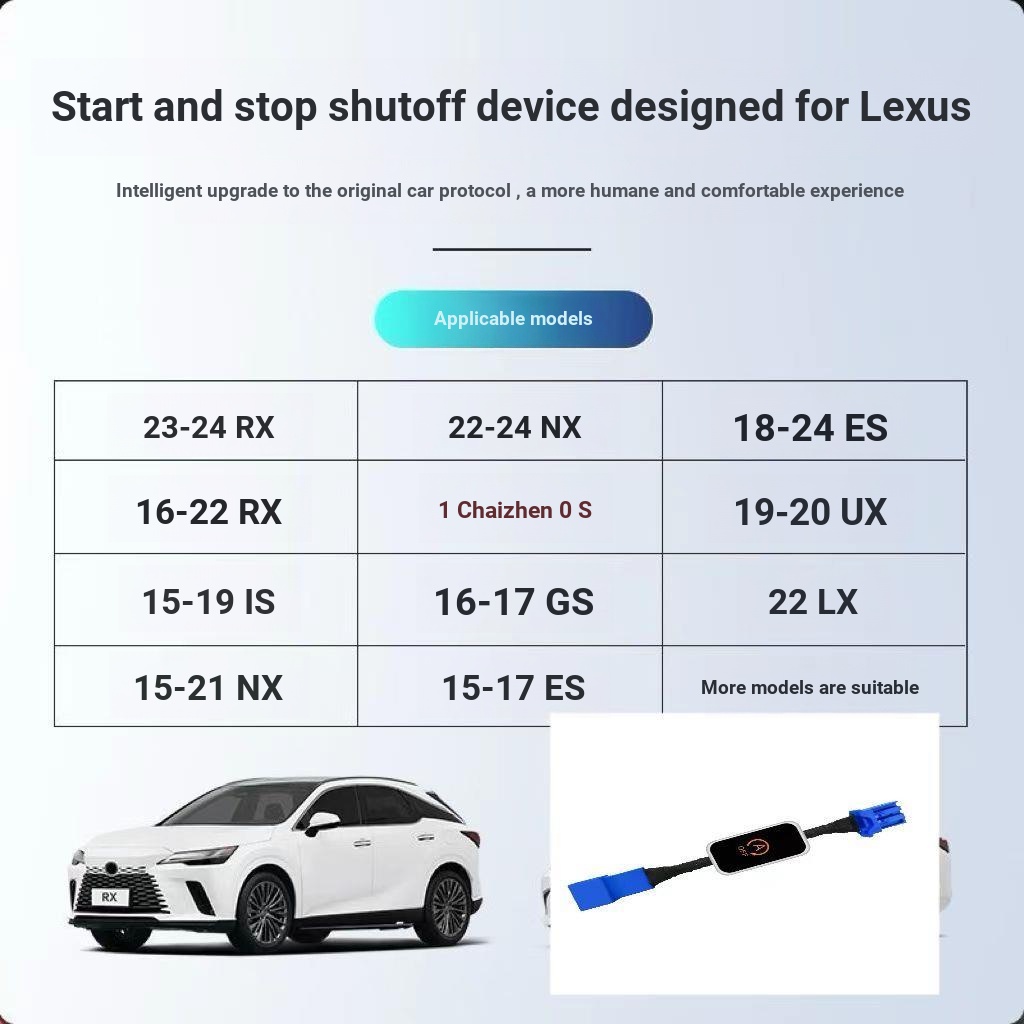 Lexus Lexus Lexus LX/RX/UX/NX/IS/LS/Gs/ES Modified Automatic Start-Stop ...