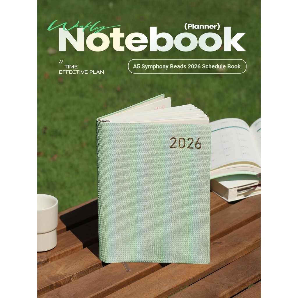 2026 Schedule Notebook Daily Planner 365 Days One Page a Day Work ...