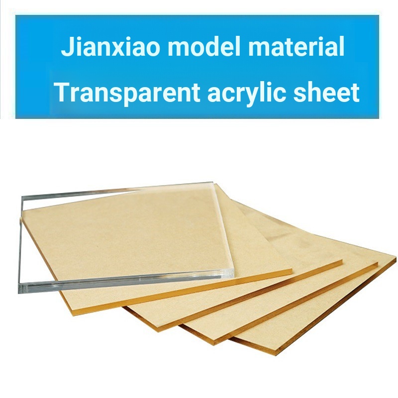 Transparent Transparent Acrylic Board Plexiglass DIY Handmade Plastic ...