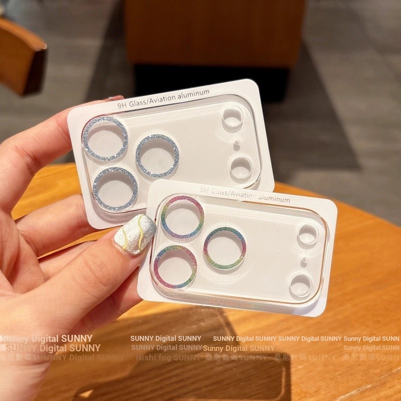 Full Coverage Lens Protector Glitter Lens Sticker Lens Film Glass Lens ...