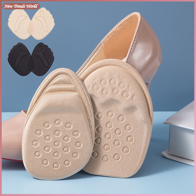 1pair Shoe Sole Pad, Half Yard Shoe Pad, Shoe Insole For Shoes Forefoot