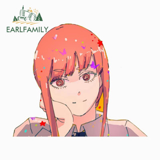 EARLFAMILY 5.1” Senpai Makima Fanart Car Sticker Anime Chainsaw Man Waifu  Decals