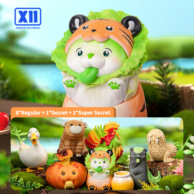 X11 TOYS Vegetable Elf Series Blind Box Part II (1/6) Cute Animal ...