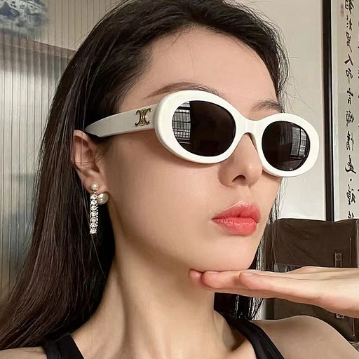 Arc De Triomphe Sunglasses Women's Winter High-Grade Face-Looking