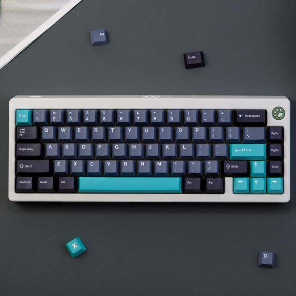 GMK Pulse Keycap, 129 Keys PBT Keycaps Cherry Profile DYE-SUB ...