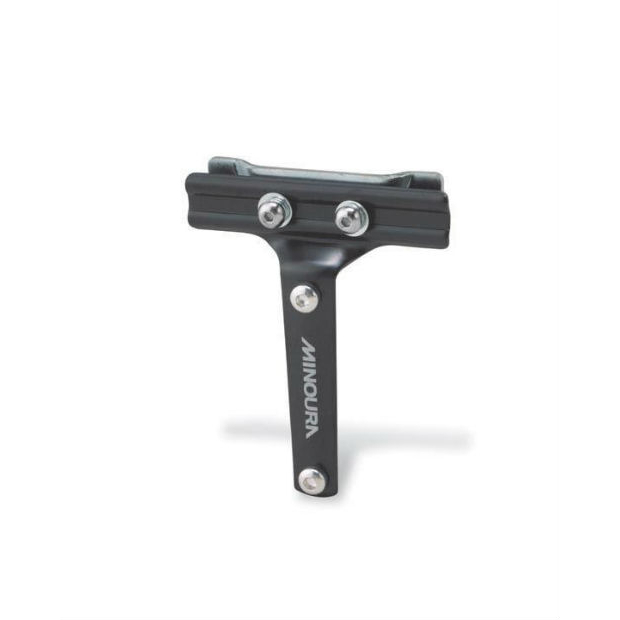thumbnail image 2 of Minoura Bicycle Dual Seat Rail Water Bottle Cage Holder – Holds 2 Cages – Stainless Steel 2 of 5