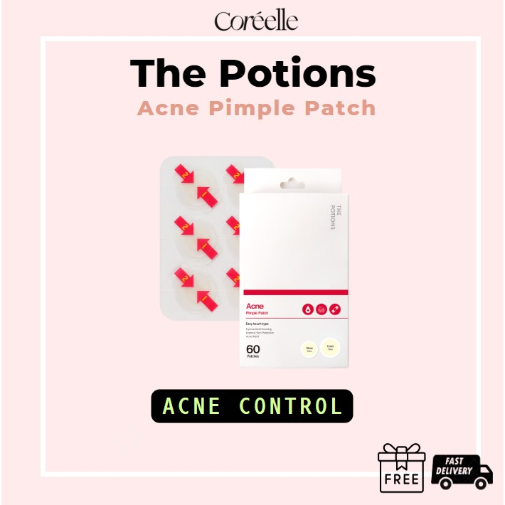 [The Potions] Acne Pimple Patch 60 Count / acne patch / pimple patch ...