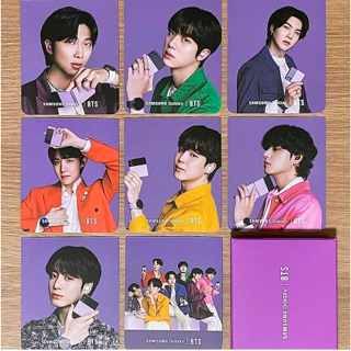 Official BTS Samsung Galaxy Ear Buds Limited Edition Photocards - Complete  Set