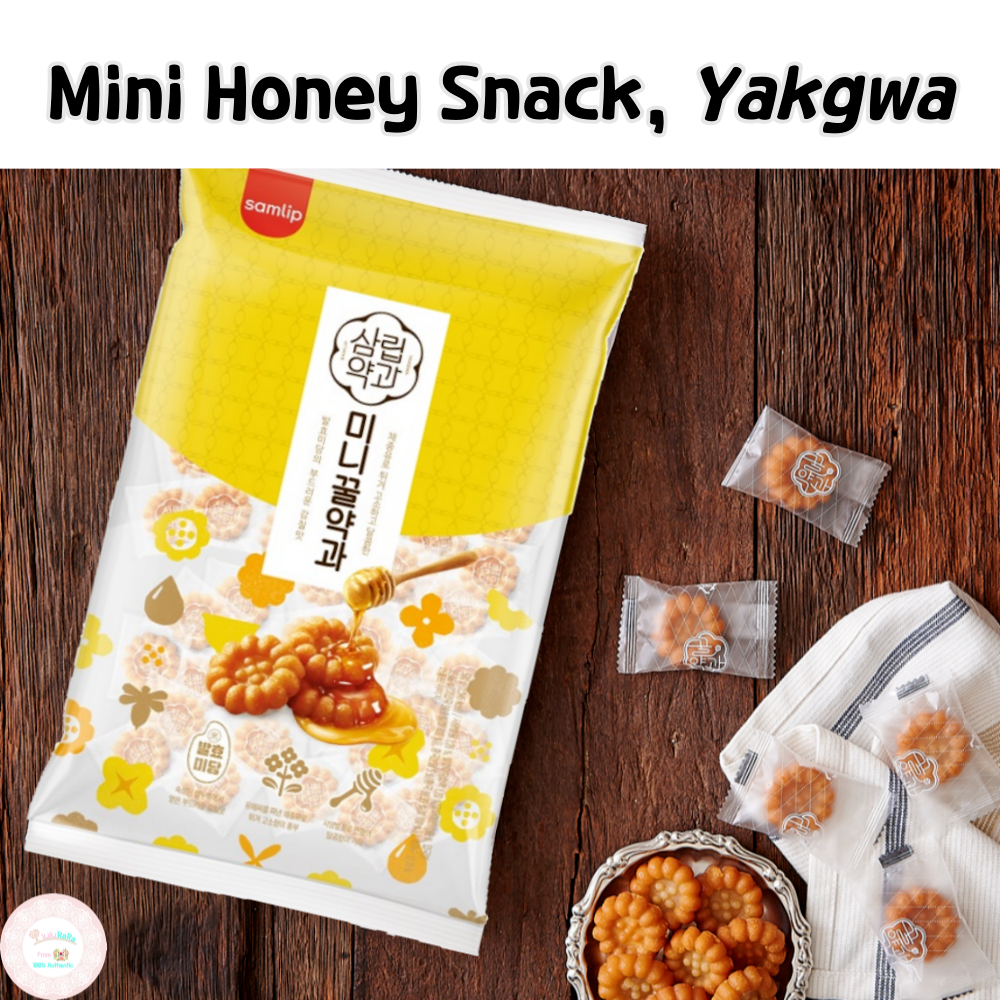 Samlip Mini Honey Yakgwa Arirang Yakgwa Korean Traditional Snack Korean