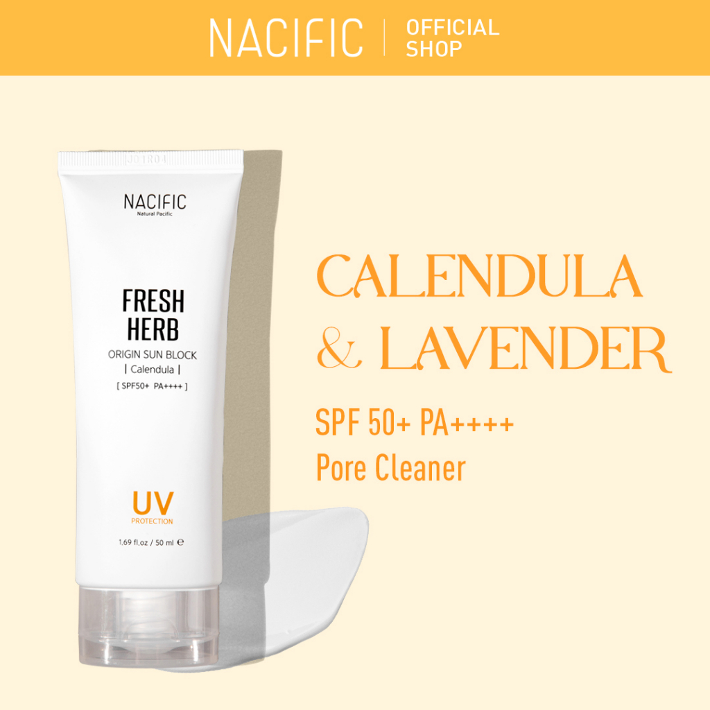 [NACIFIC] Fresh Herb Origin Sunblock 50ml Shopee Philippines