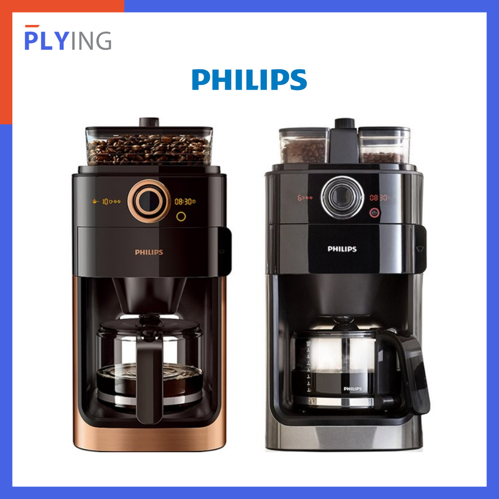 [PHILIPS] grind and brew coffee maker 2Type(HD7768/HD7762) Shopee