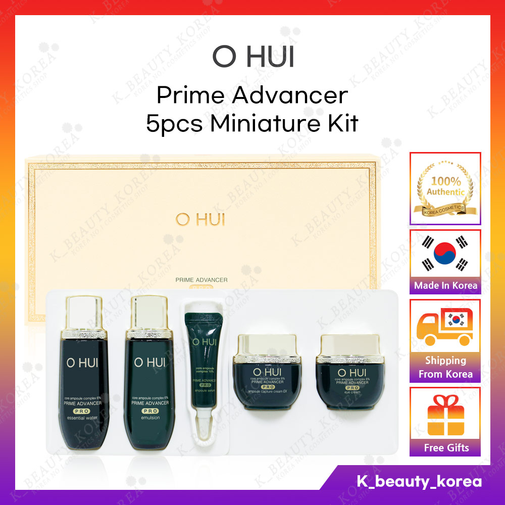 [O HUI] Prime Advancer Pro 5pcs Miniature Kit(Essential Water+Emulsion