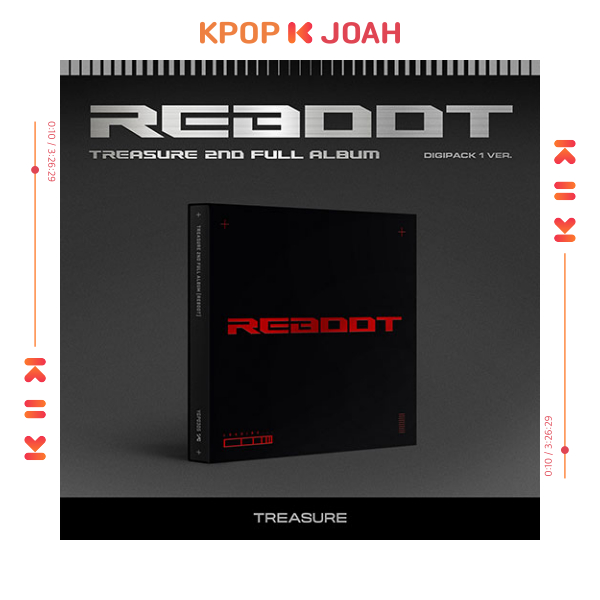 TREASURE [REBOOT] 2nd Full Album (DIGIPACK Ver. ) | Shopee Philippines