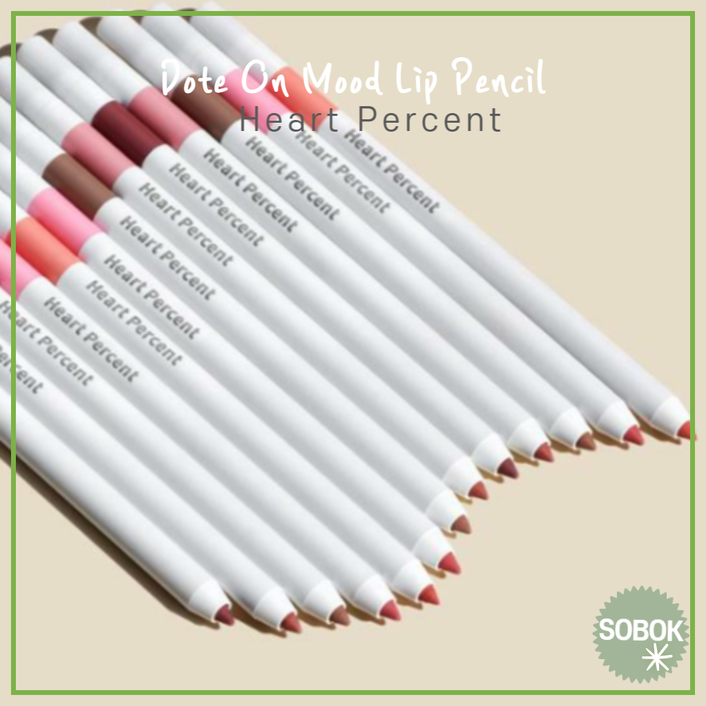 [Heart Percent] Dote On Mood Lip Pencil (+Slim) 20 colors /Lip liner