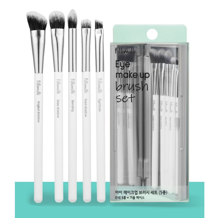 Fillimilli Eye Makeup Brush Set (5 types) Shopee Philippines