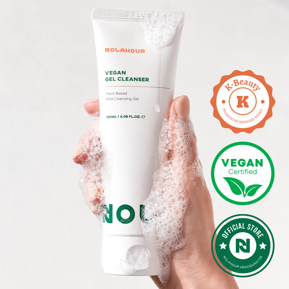 NOLAHOUR Vegan Gel Cleanser for Acne,Sensitive Skin / Hypoallergenic
